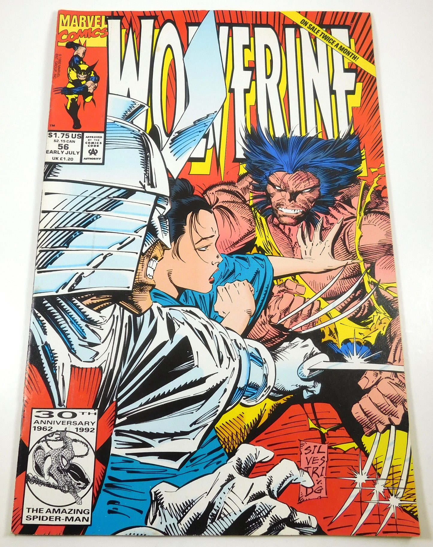1992 Wolverine #56 Marvel Comic Book