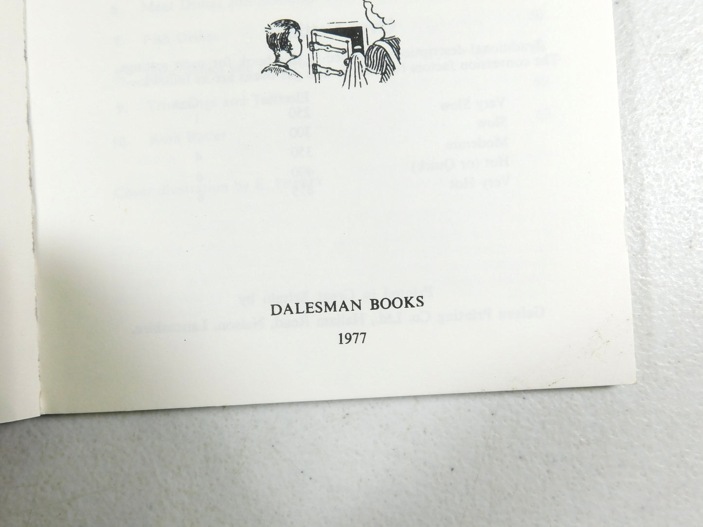 Vintage 1977 Lakeland Cookery Recipe Book Collected by Cumbria