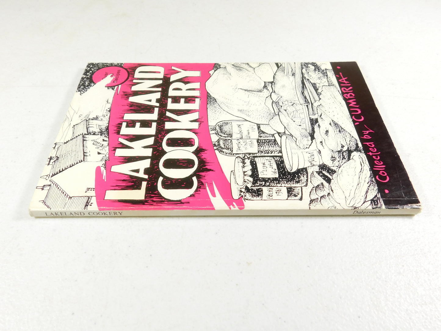 Vintage 1977 Lakeland Cookery Recipe Book Collected by Cumbria
