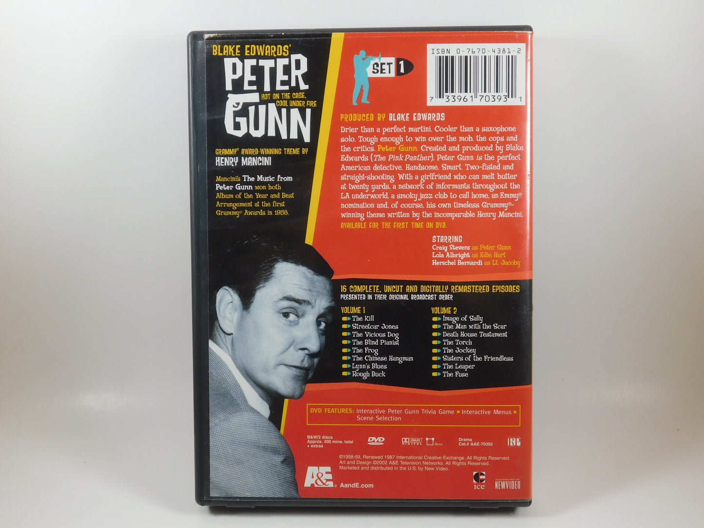 Blake Edwards' Peter Gunn 2 Set DVD Collection