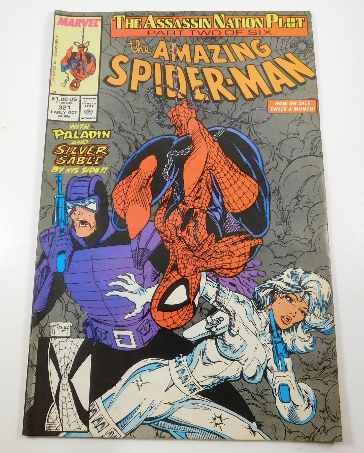 1989 The Amazing Spider-Man #321 Marvel Comic Book