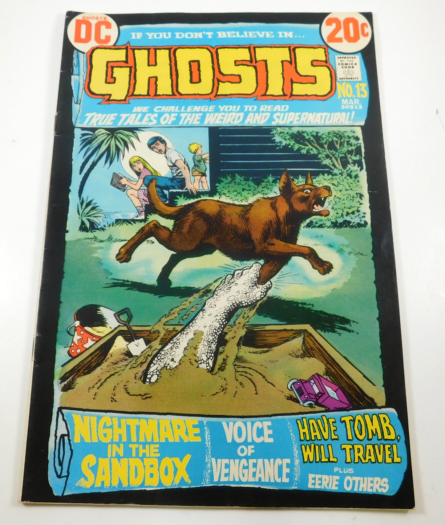 Vintage 1973 Ghosts #13 DC Comic Book