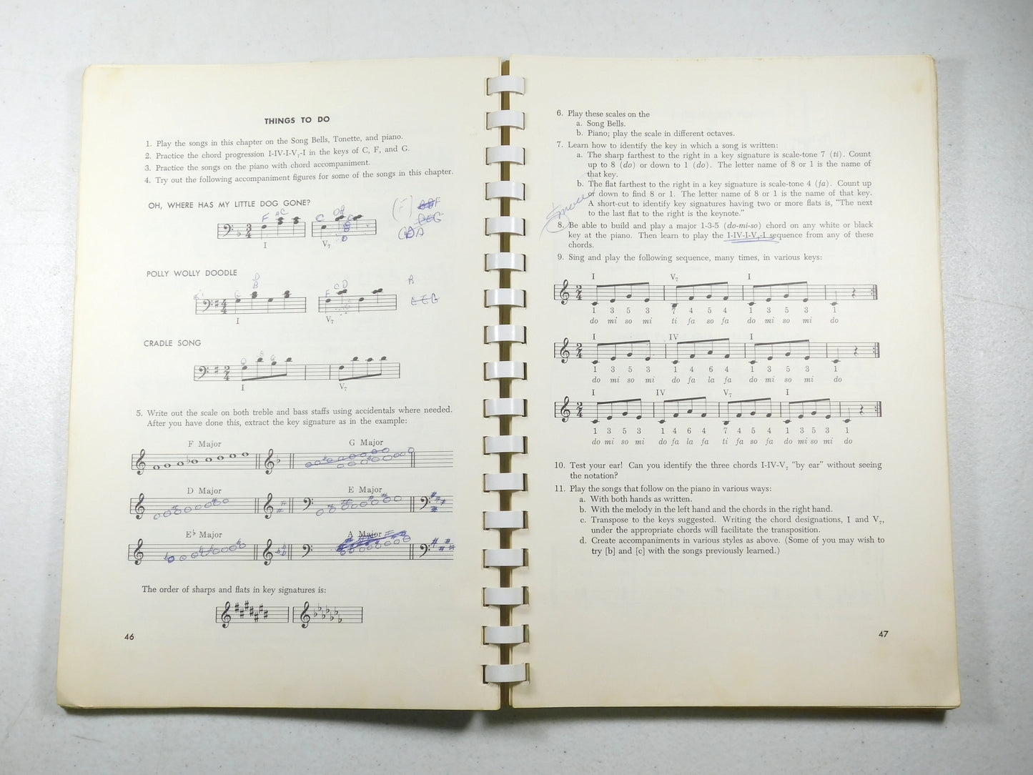 Vintage 1965 Basic Music for Classroom Teachers Second Edition Fifth Printing