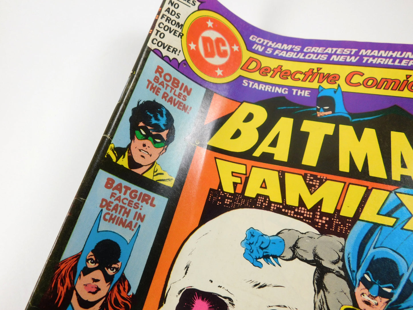 Vintage 1979 DC Batman Family "Murder in the Night" No. 481 January Comic Book