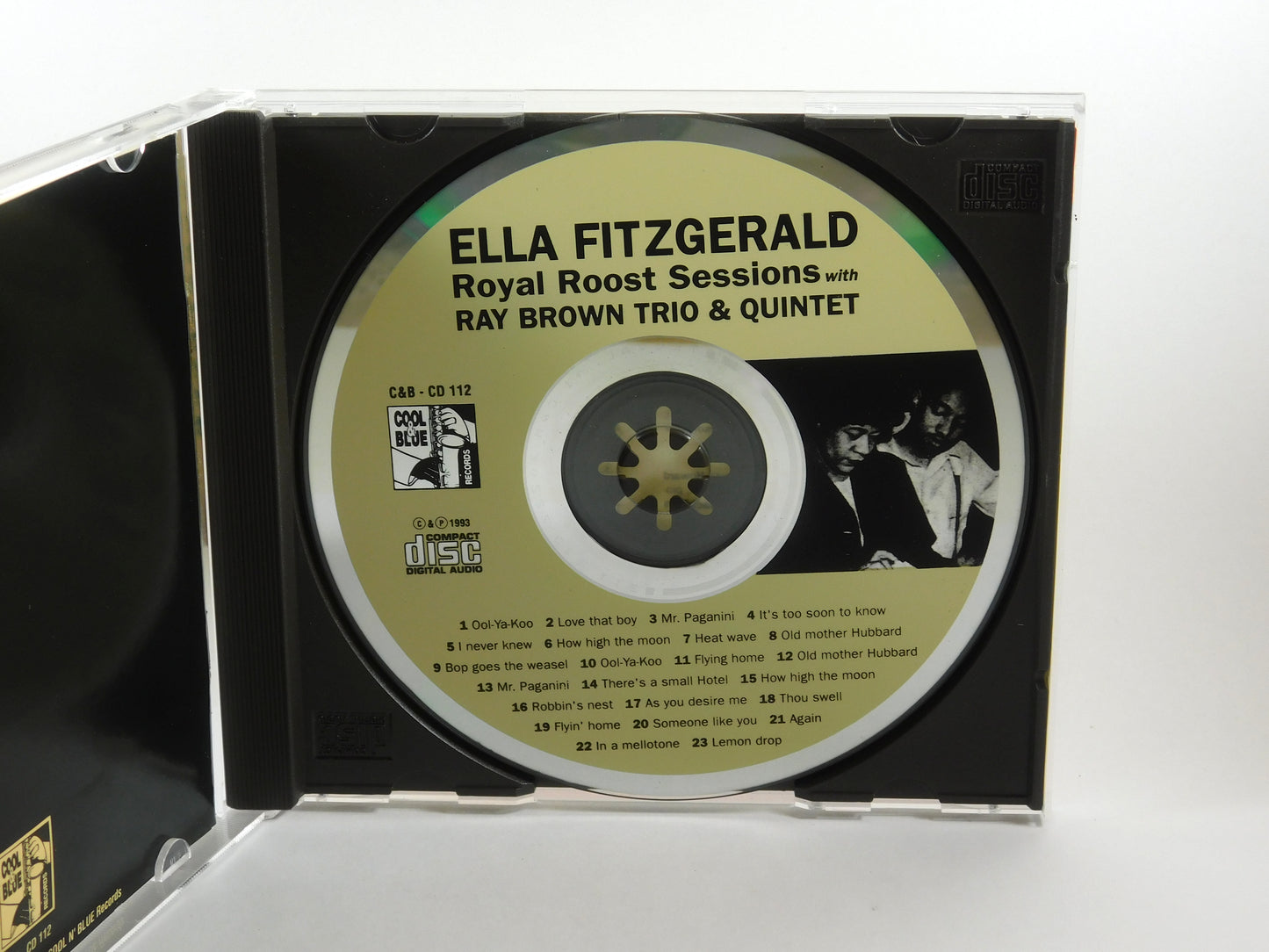 Ella Fitzgerald Royal Roost Sessions with Ray Brown Trio & Quintet CD
