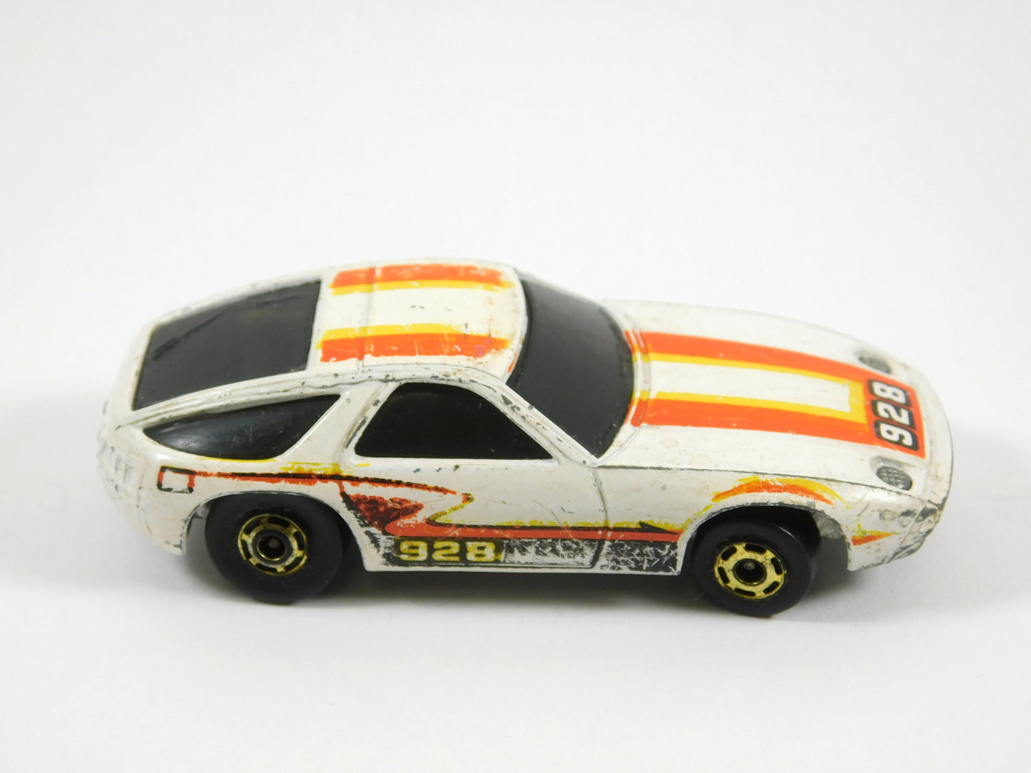 Vintage 1982 White Hot Wheels Porsche P-928