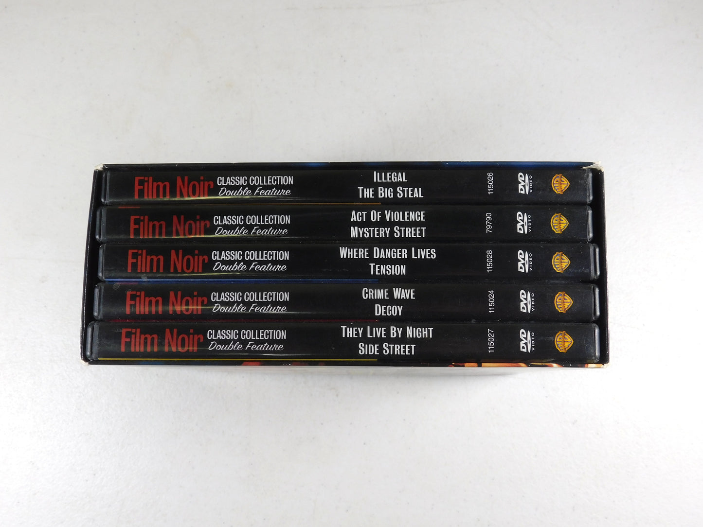 The Film Noir Classics Collection - Vol. 4 (DVD, 2007, 5-Disc Set)