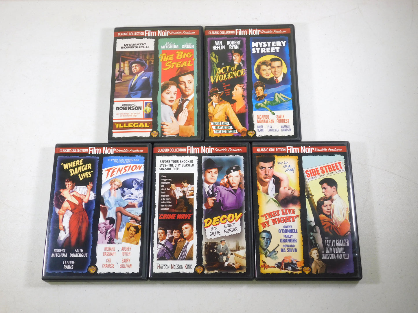 The Film Noir Classics Collection - Vol. 4 (DVD, 2007, 5-Disc Set)