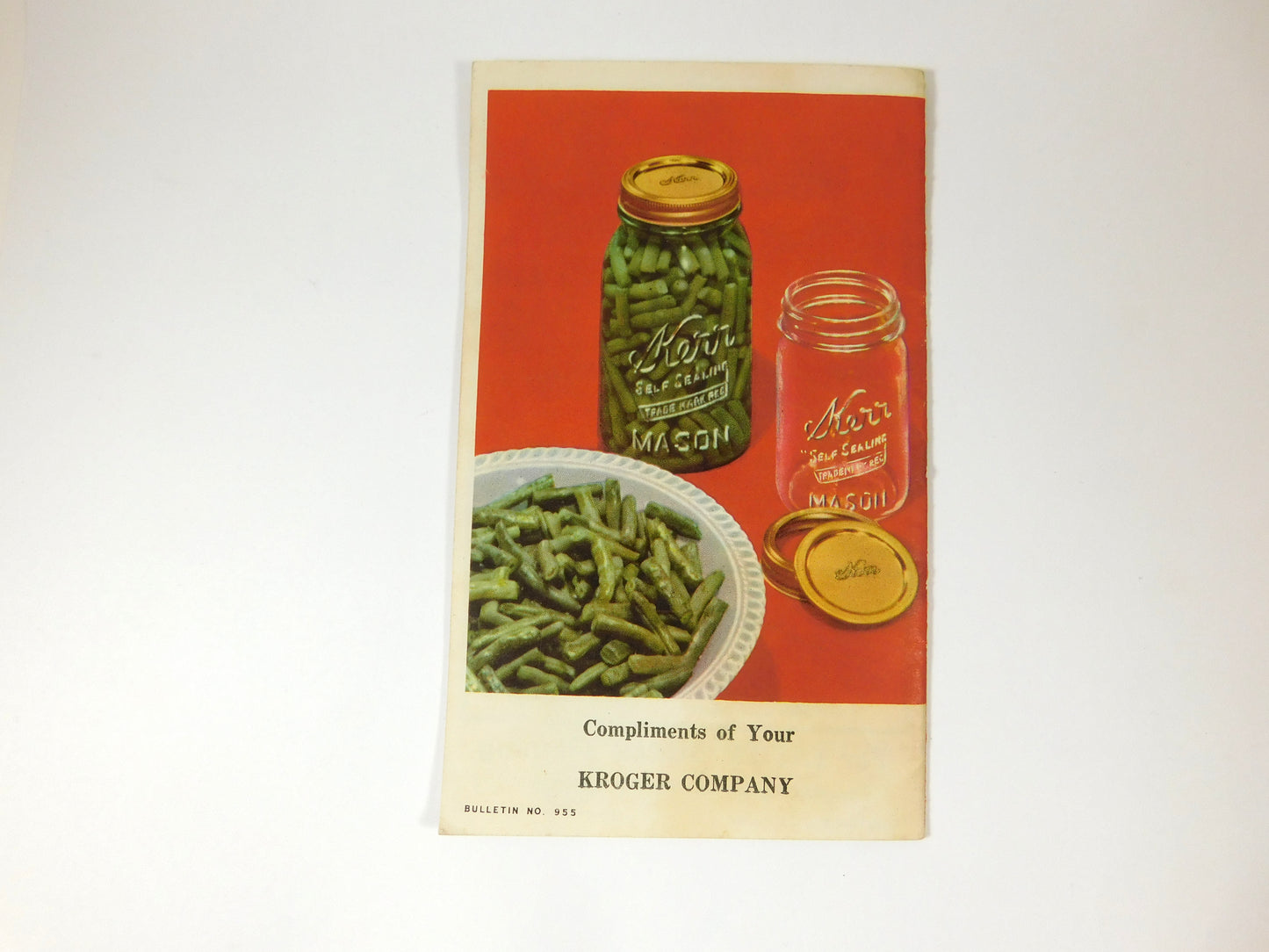 Vintage Kerr Home Canning and Freezing Guide Booklet