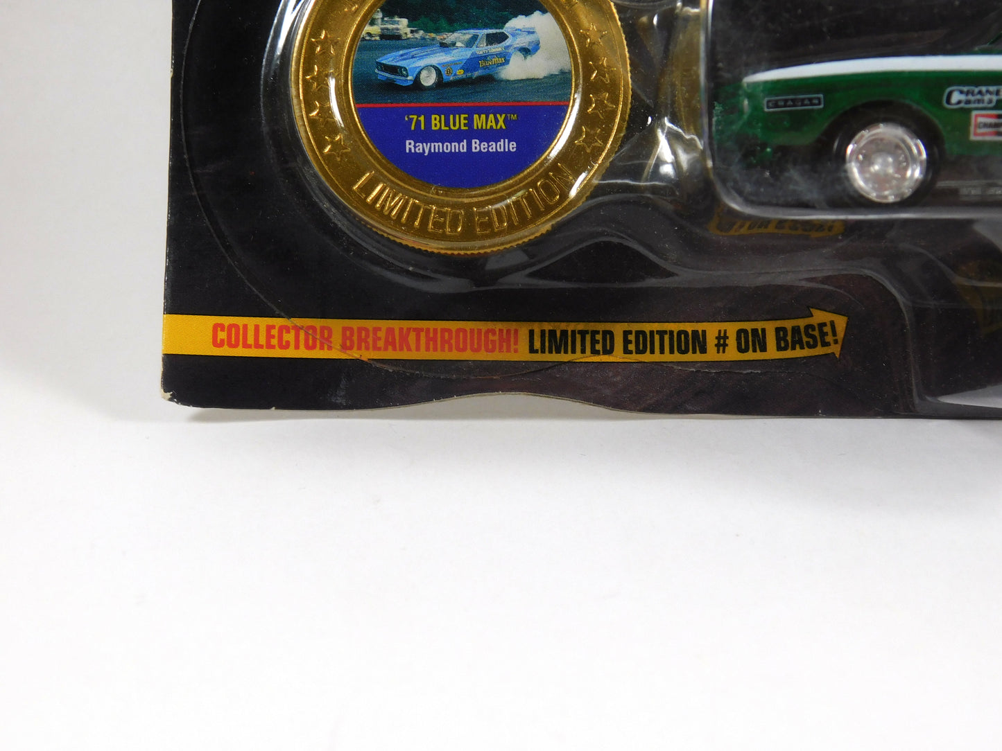 Johnny Lightning '71 Green Blue Max Raymond Beadle Dragsters USA Cars