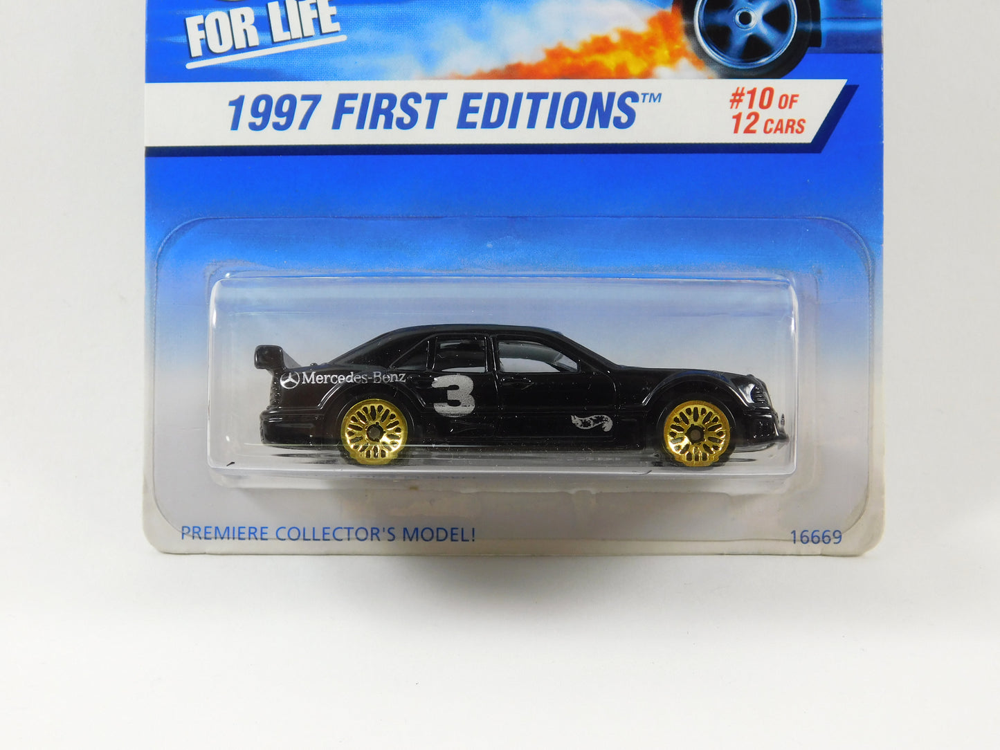 Hot Wheels Black Mercedes C-Class 1997 First Editions #10