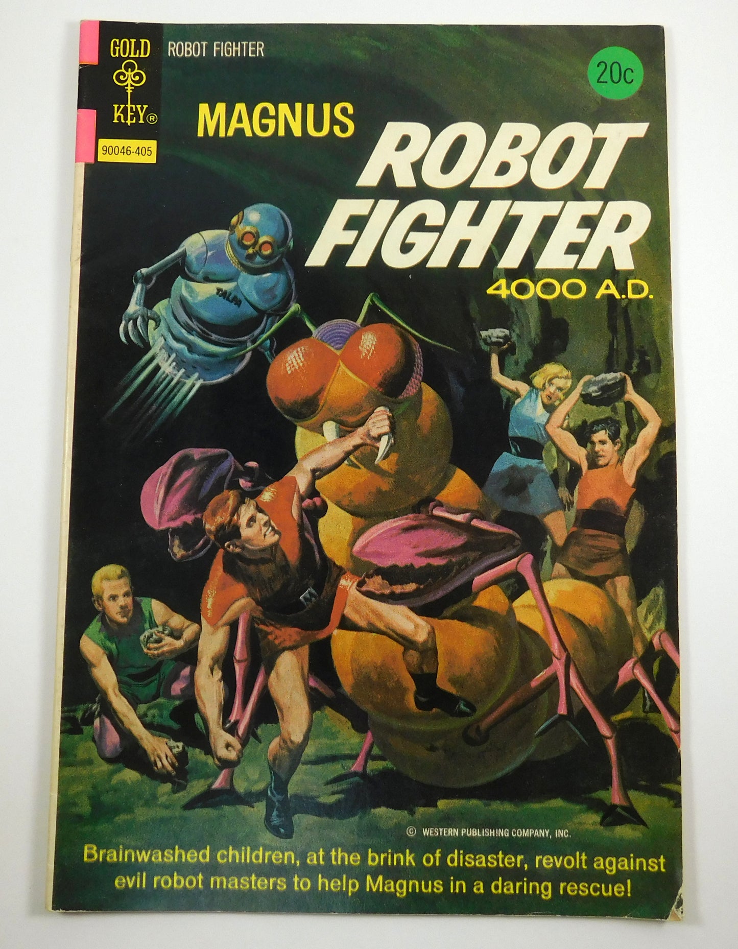 Vintage 1974 Magnus Robot Fighter #35 Gold Key Comic Book