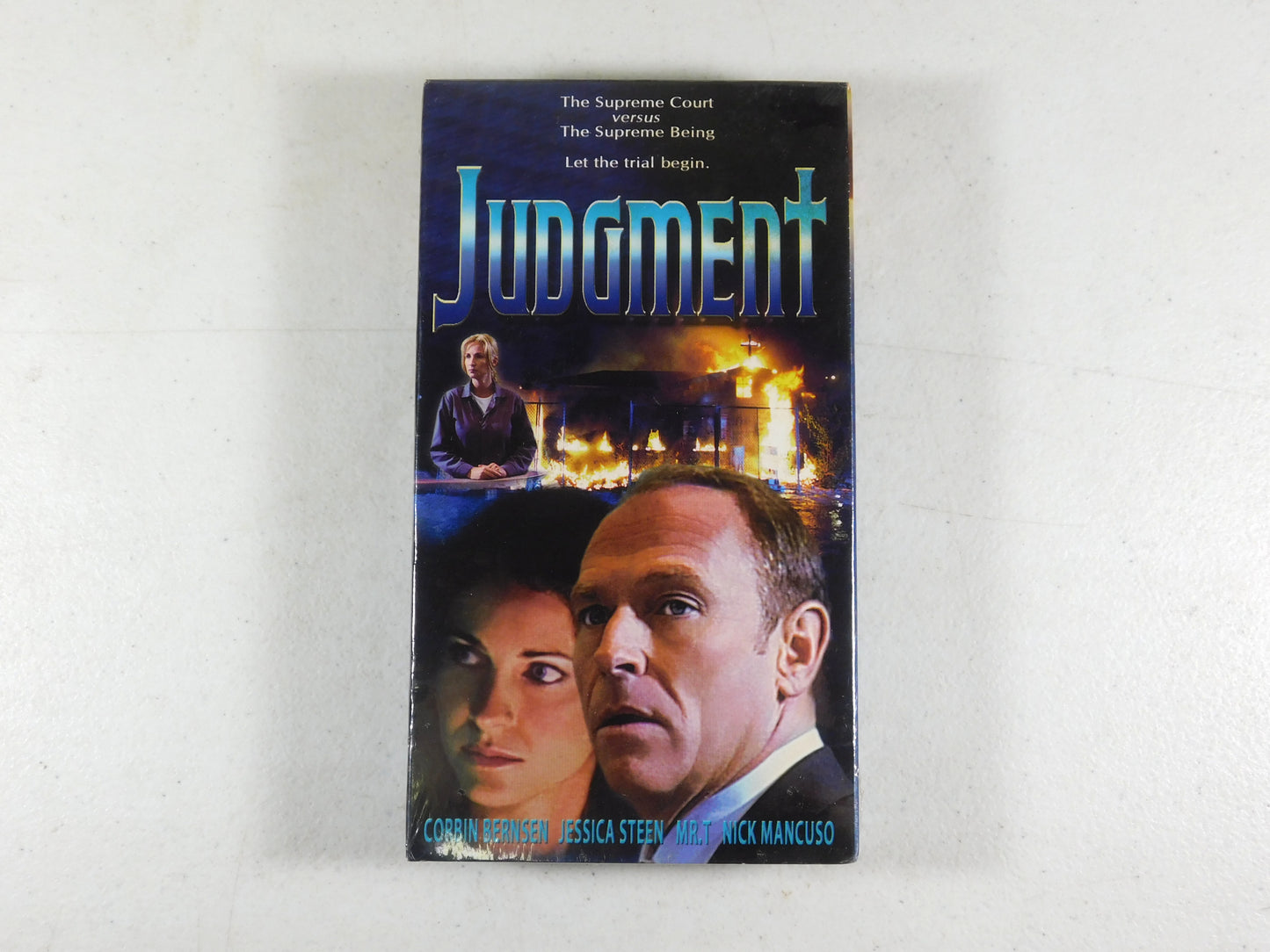 3 Christian VHS Movies Tapes The Ten Commandments, Judgment, He Chose the Nails