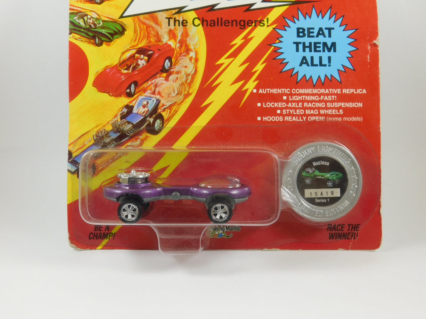 Johnny Lightning Purple Nucleon The Challengers! Limited Edition