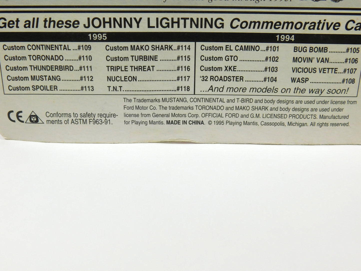 Johnny Lightning Purple Nucleon The Challengers! Limited Edition