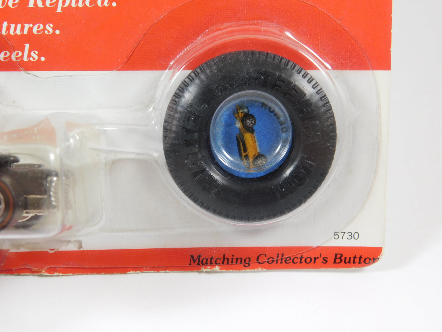 Hot Wheels Vintage Collection The Demon with Collector's Button