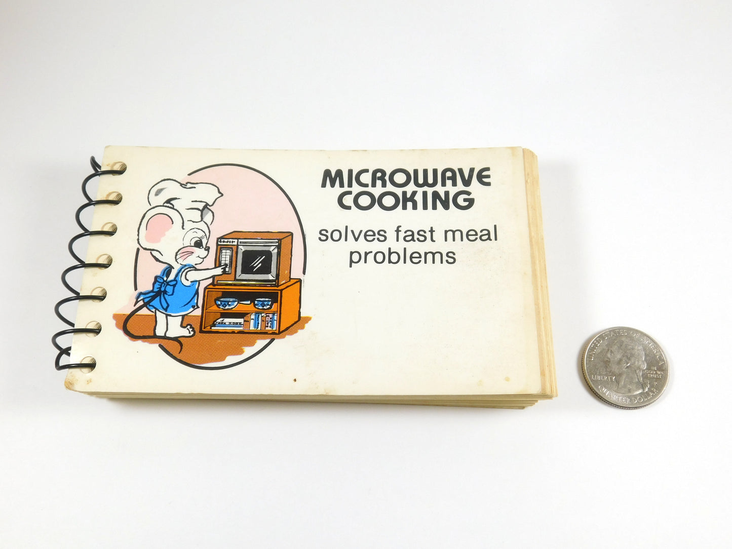 Vintage Microwave Cooking Solves Fast Meal Problems Cook Book