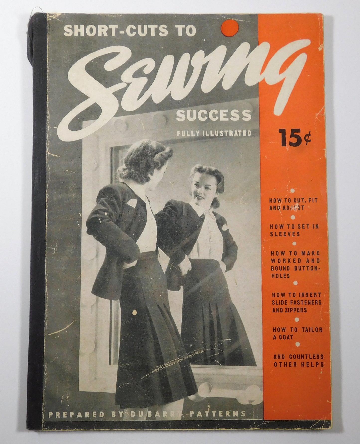 Vintage 1940 Short-Cuts to Sewing Success Book