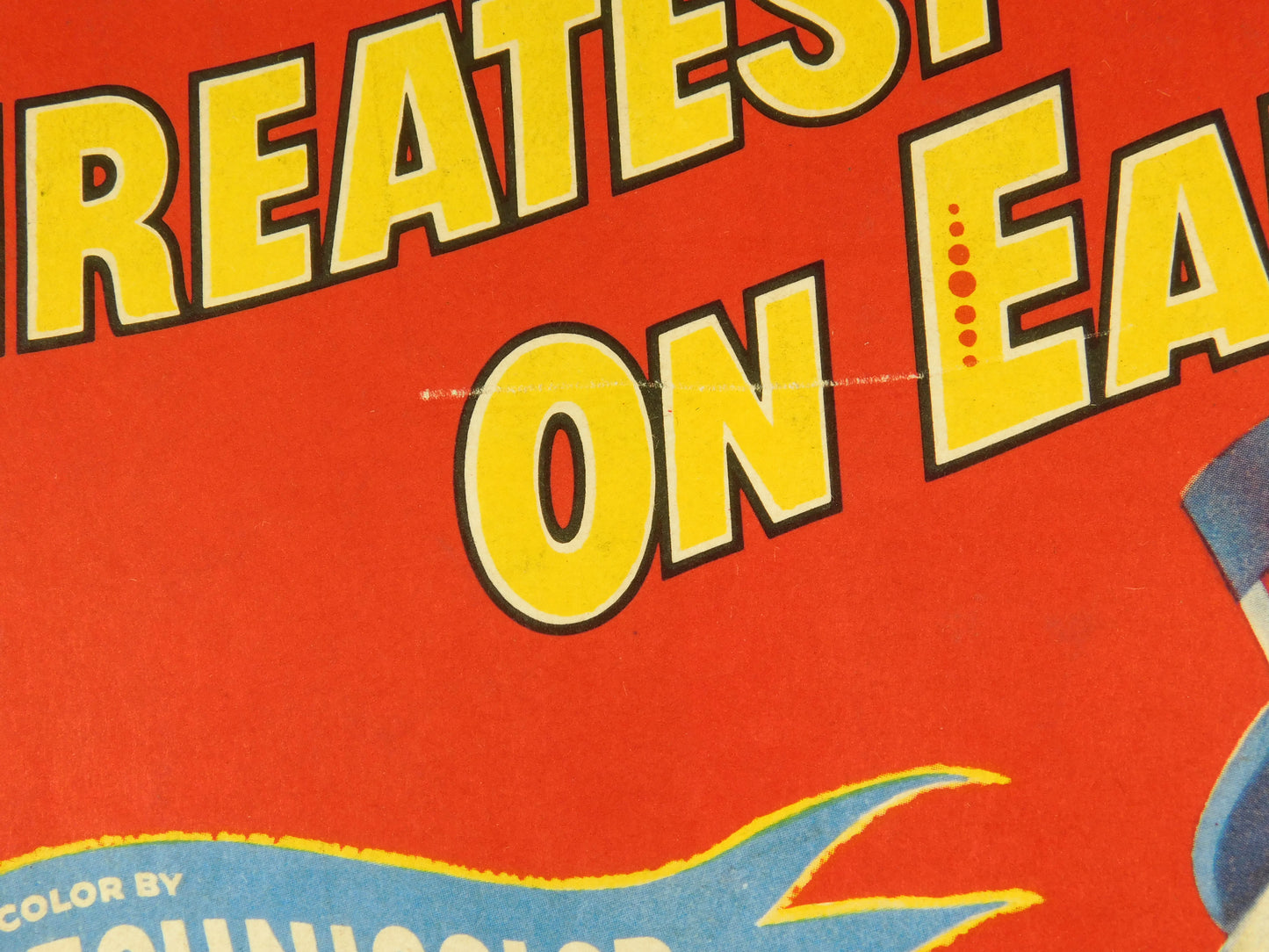 1952 Paramount Presents Demille's The Greatest Show on Earth Movie Program Book