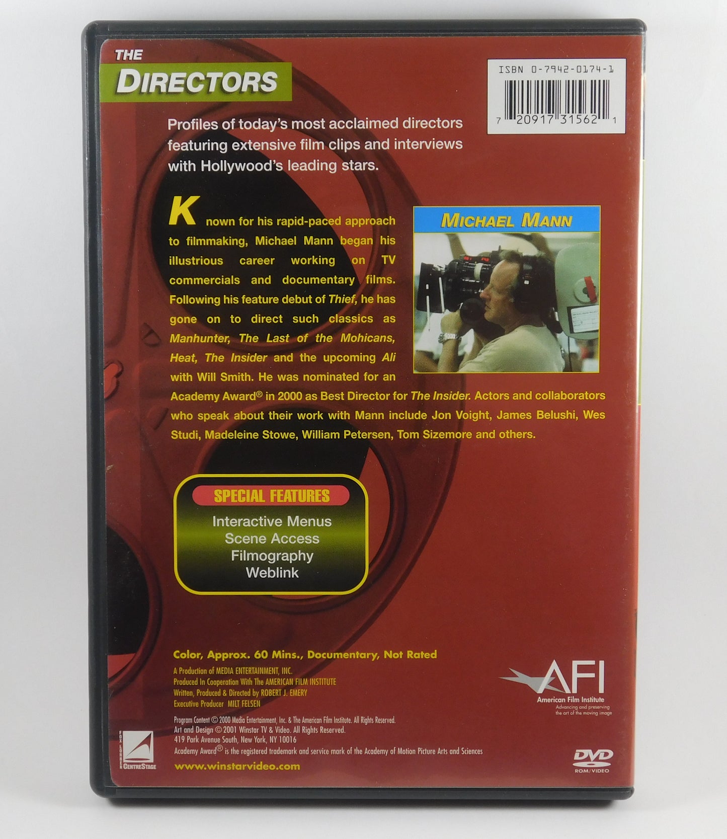 Directors Series, The - Michael Mann (DVD, 2002)