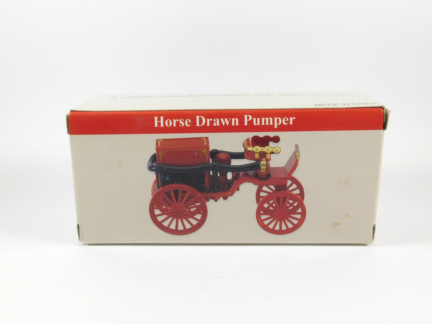 The Reader's Digest Horse Drawn Pumper Toy Car