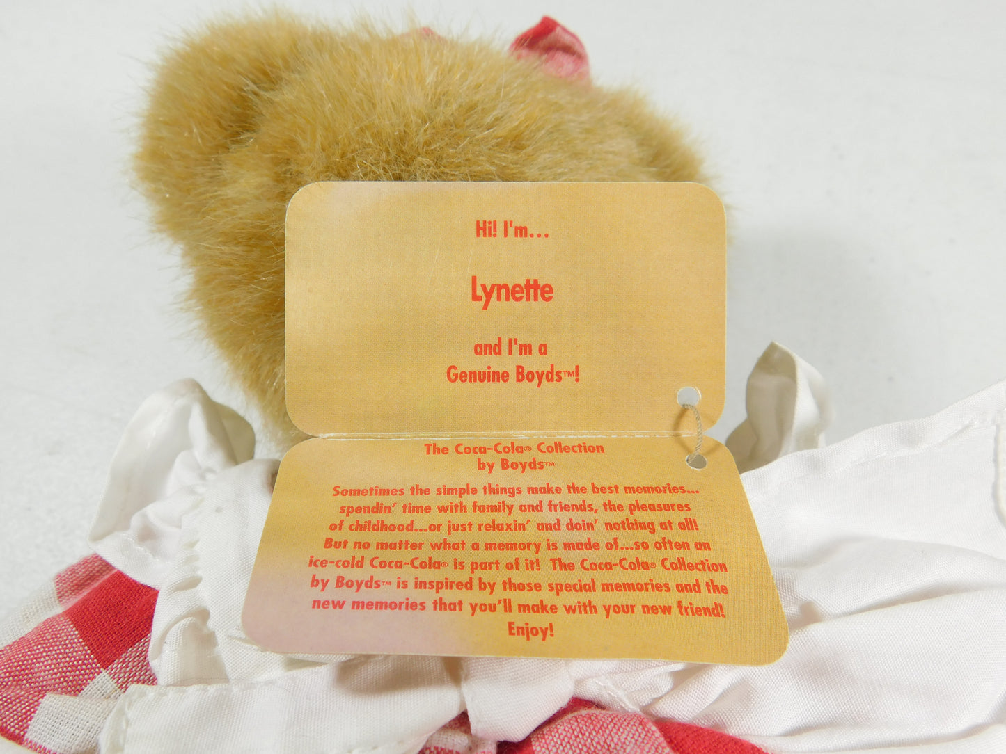 Coca-Cola Lynette Boyds Bear Coke Plush