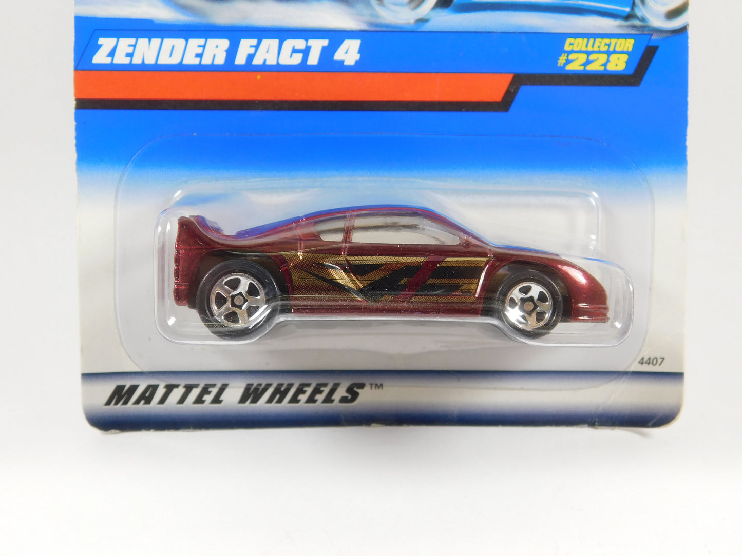 Hot Wheels Zender Fact 4 Collector #228