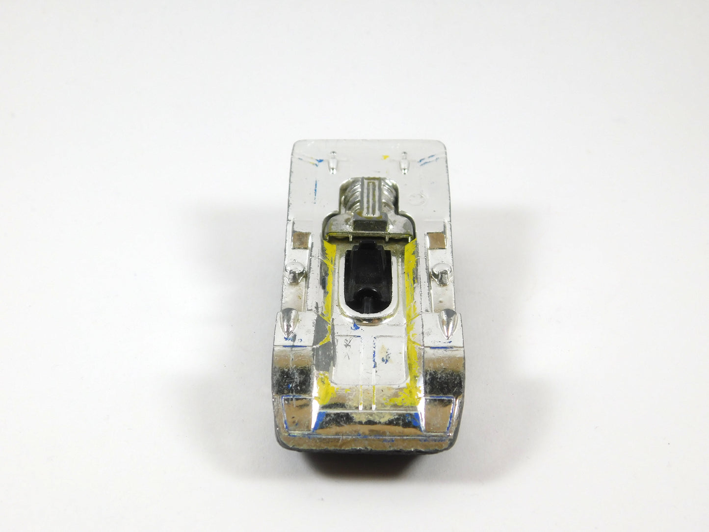 Vintage 1973 Hot Wheels Silver Steam Roller