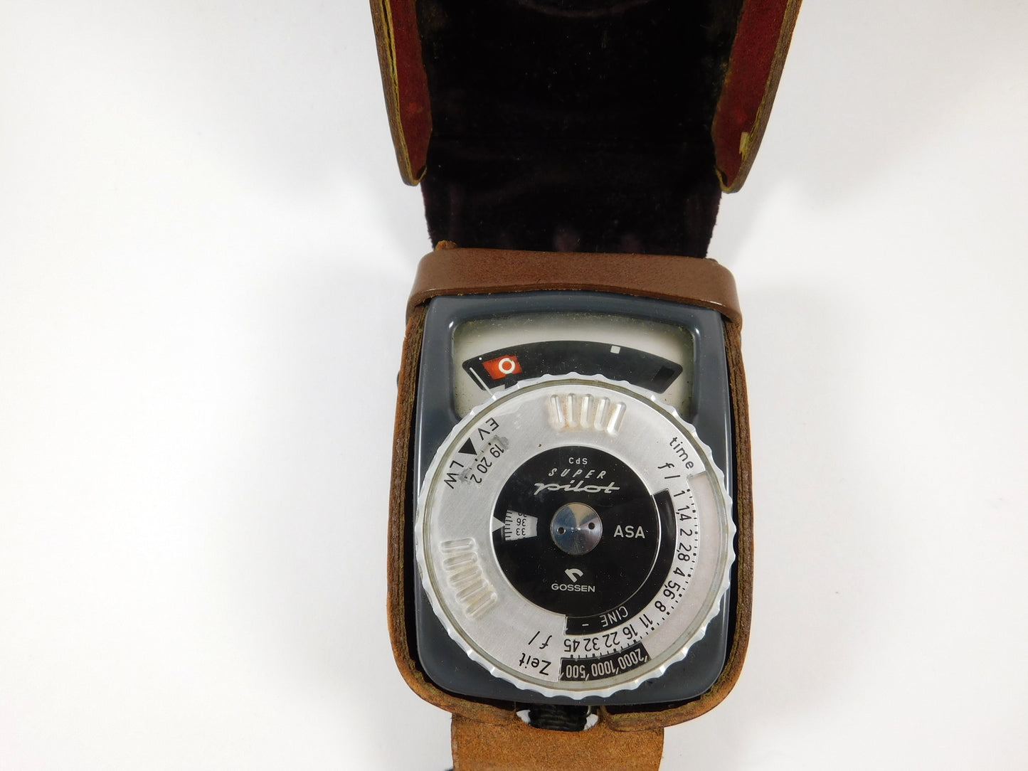 Vintage Gossen Super Pilot Exposure Meter Untested As Is