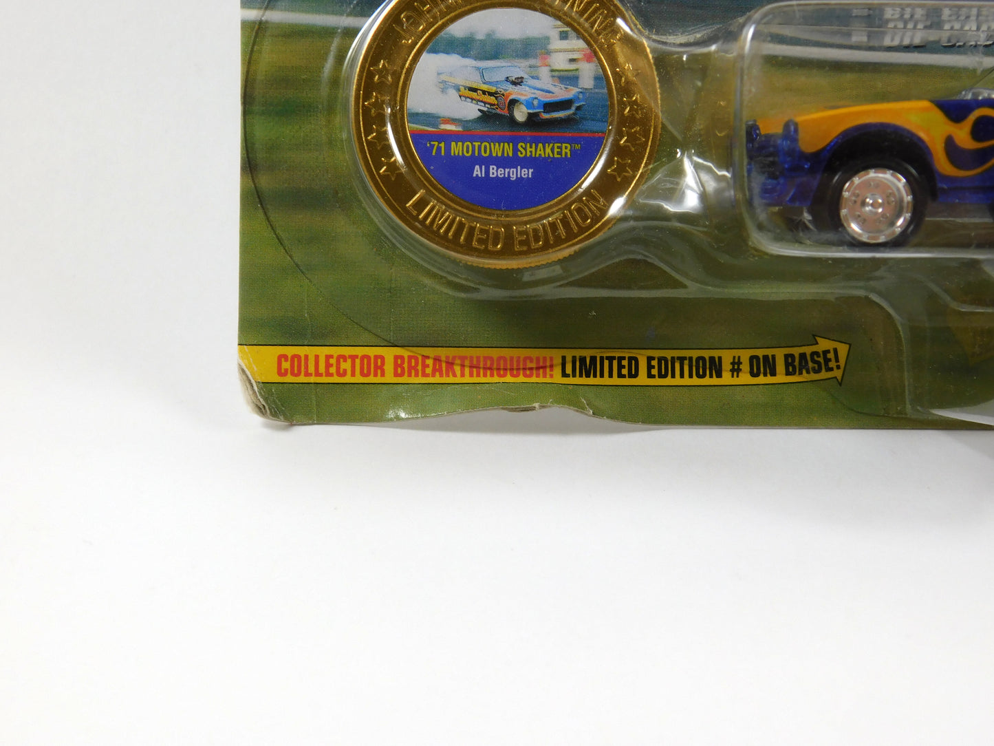 Johnny Lightning Blue '71 Motown Shaker Al Bergler Dragsters USA Car