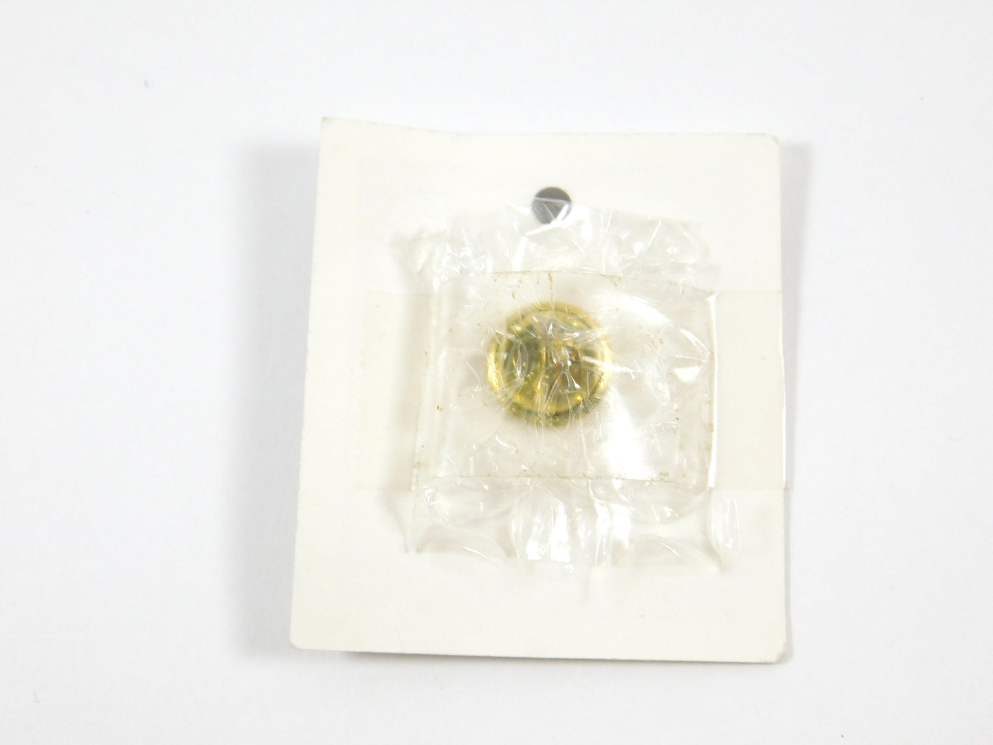 Christian Witness Symbol Gold Tone Cross Lapel Pin