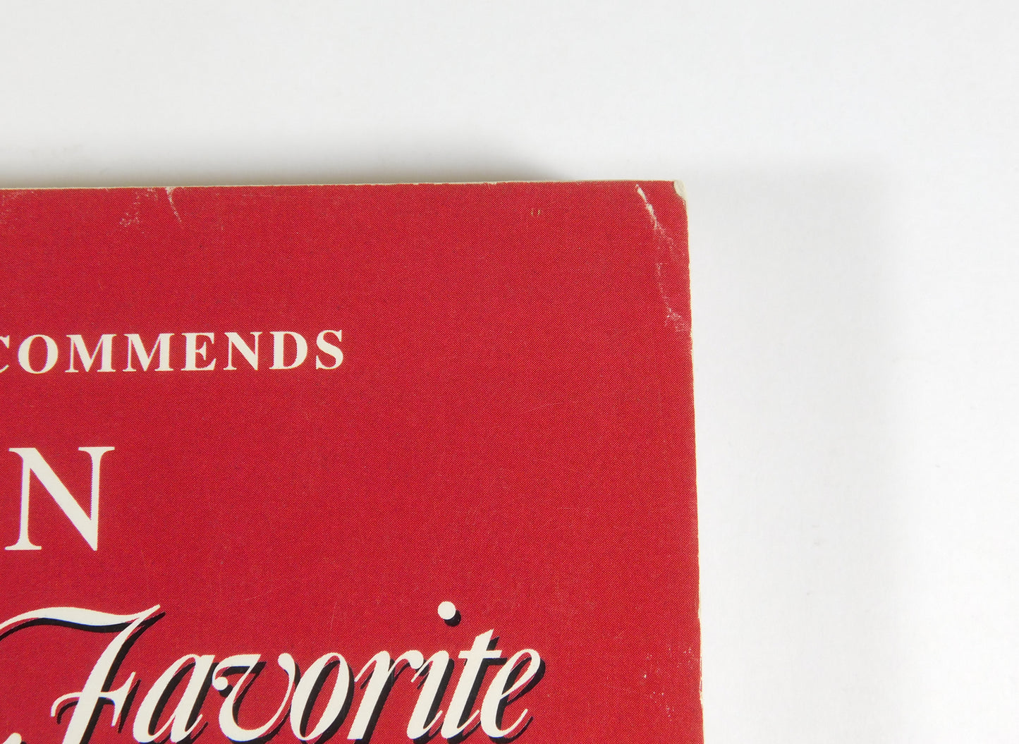 Vintage 1993 Caylan Recommends TBN Family Favorite Recipes Cookbook