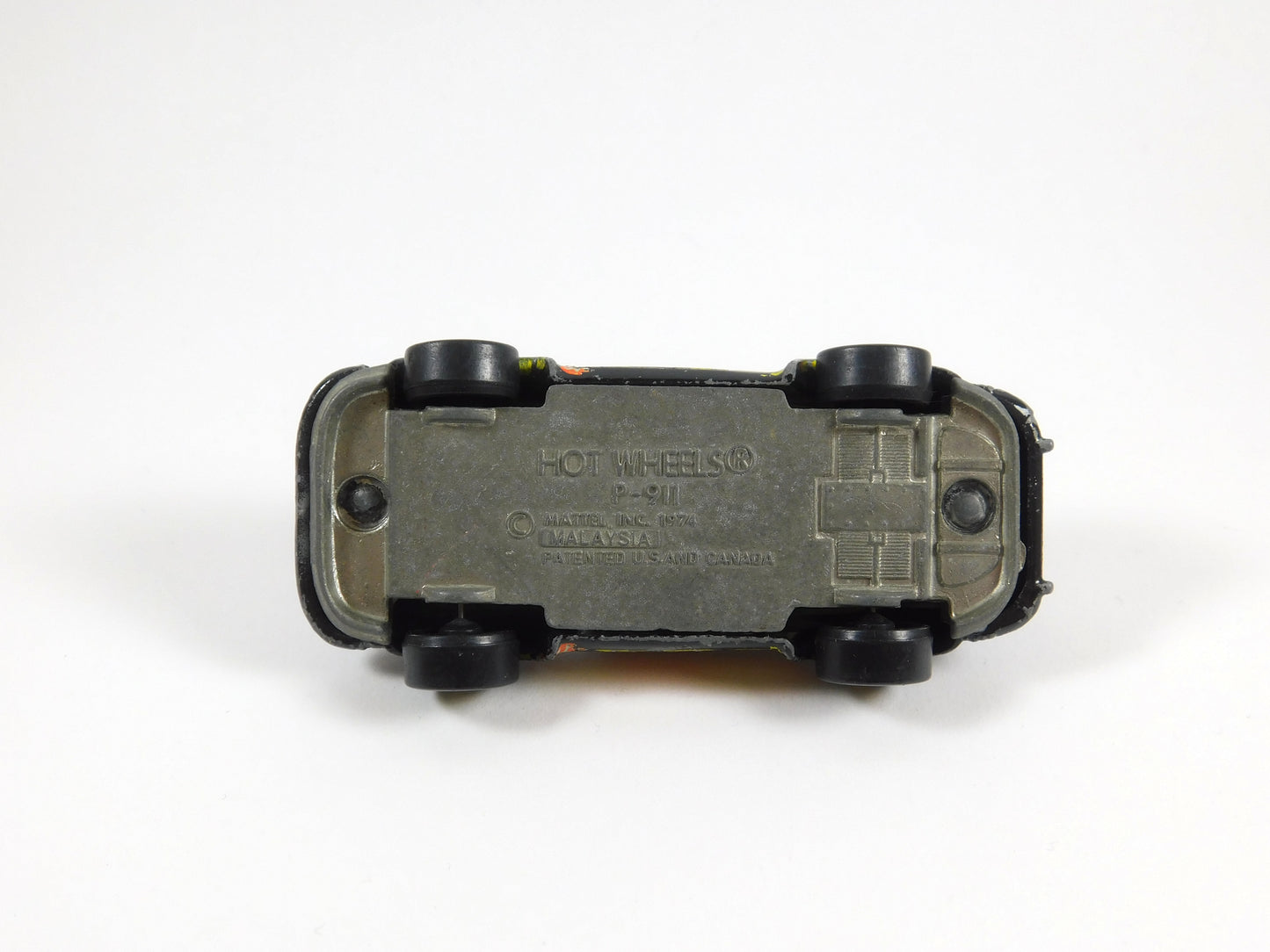 Vintage 1974 Hot Wheels Black Porsche P-911