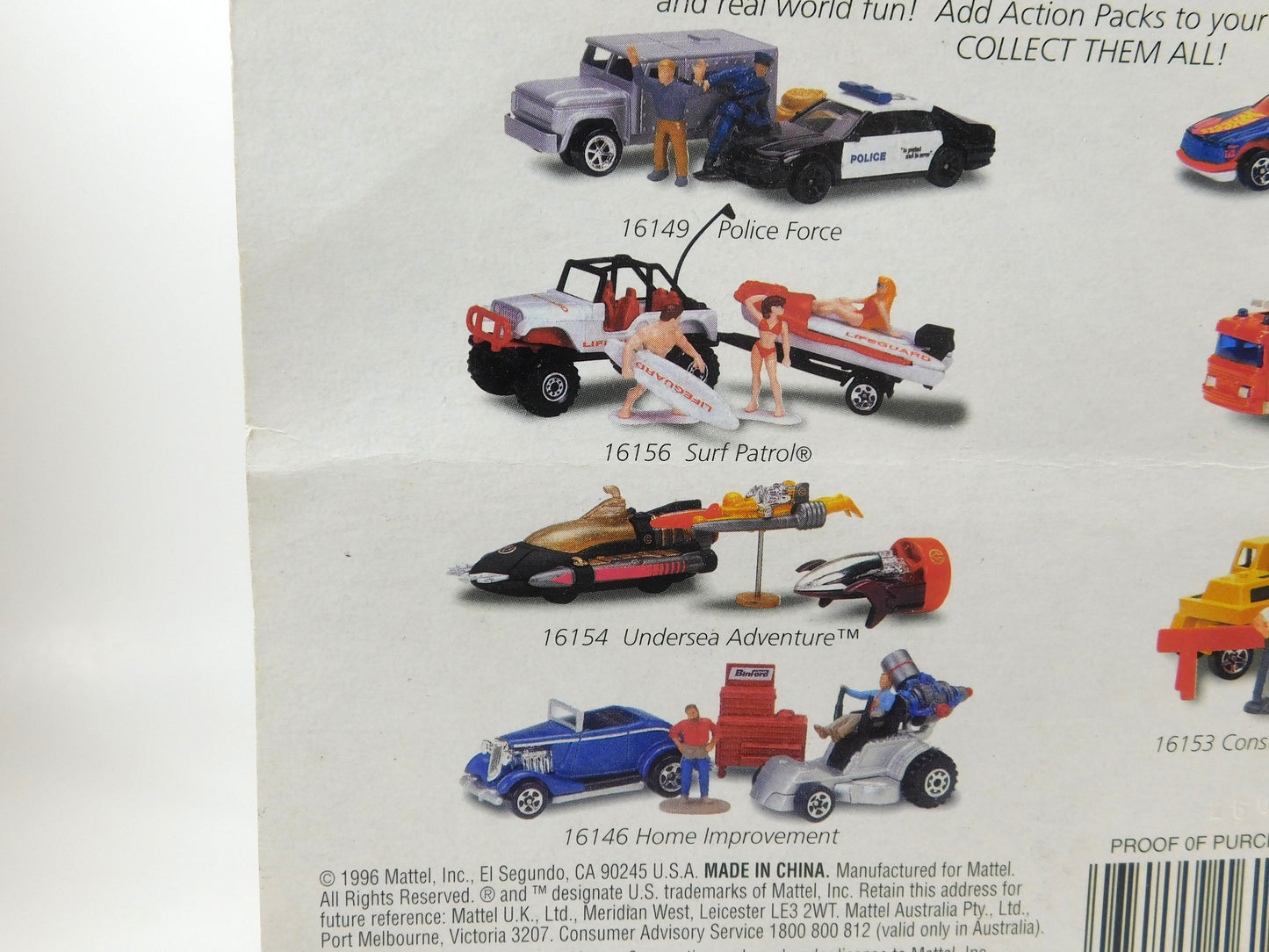 Hot Wheels Action Pack JPL Sojourner Mars Rover