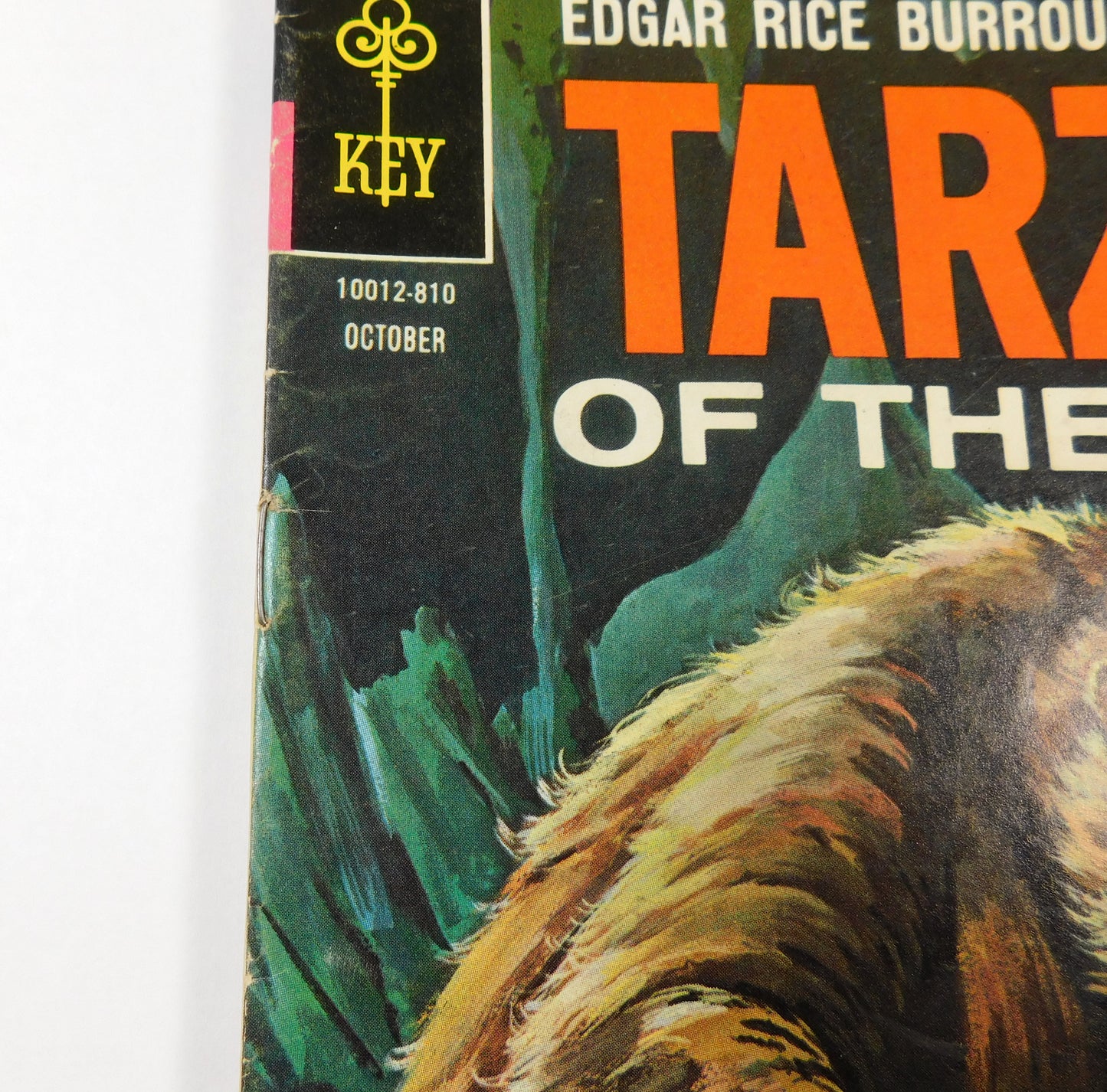 1968 Tarzan of the Apes #180 Lost in Pellucidar Gold Key Comic Book