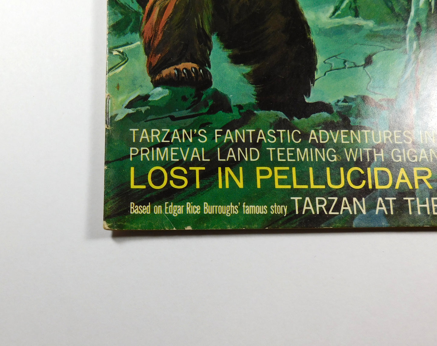 1968 Tarzan of the Apes #180 Lost in Pellucidar Gold Key Comic Book