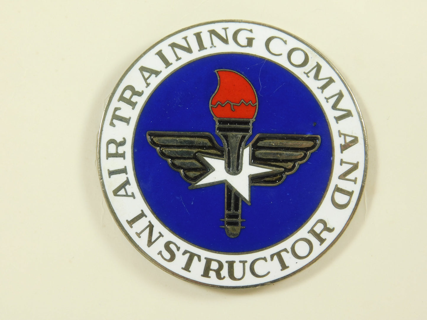 Vintage Air Training Command Instructor Button Pin