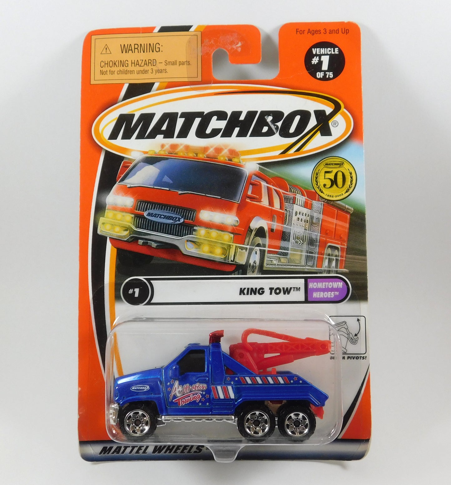 Matchbox King Tow #1 Hometown Heroes Tow Truck