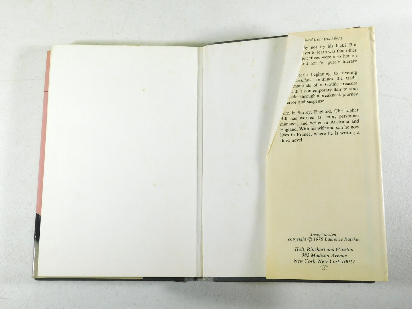 Jackdaw by Christopher Hill (1975, Hardcover)