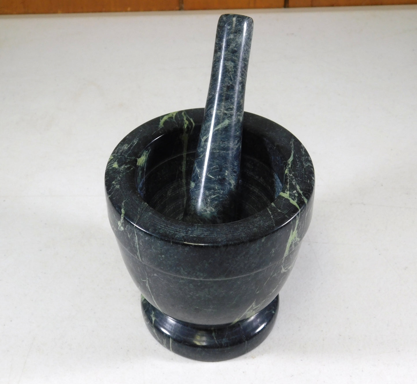 Vintage Marble Mortar and Pestle