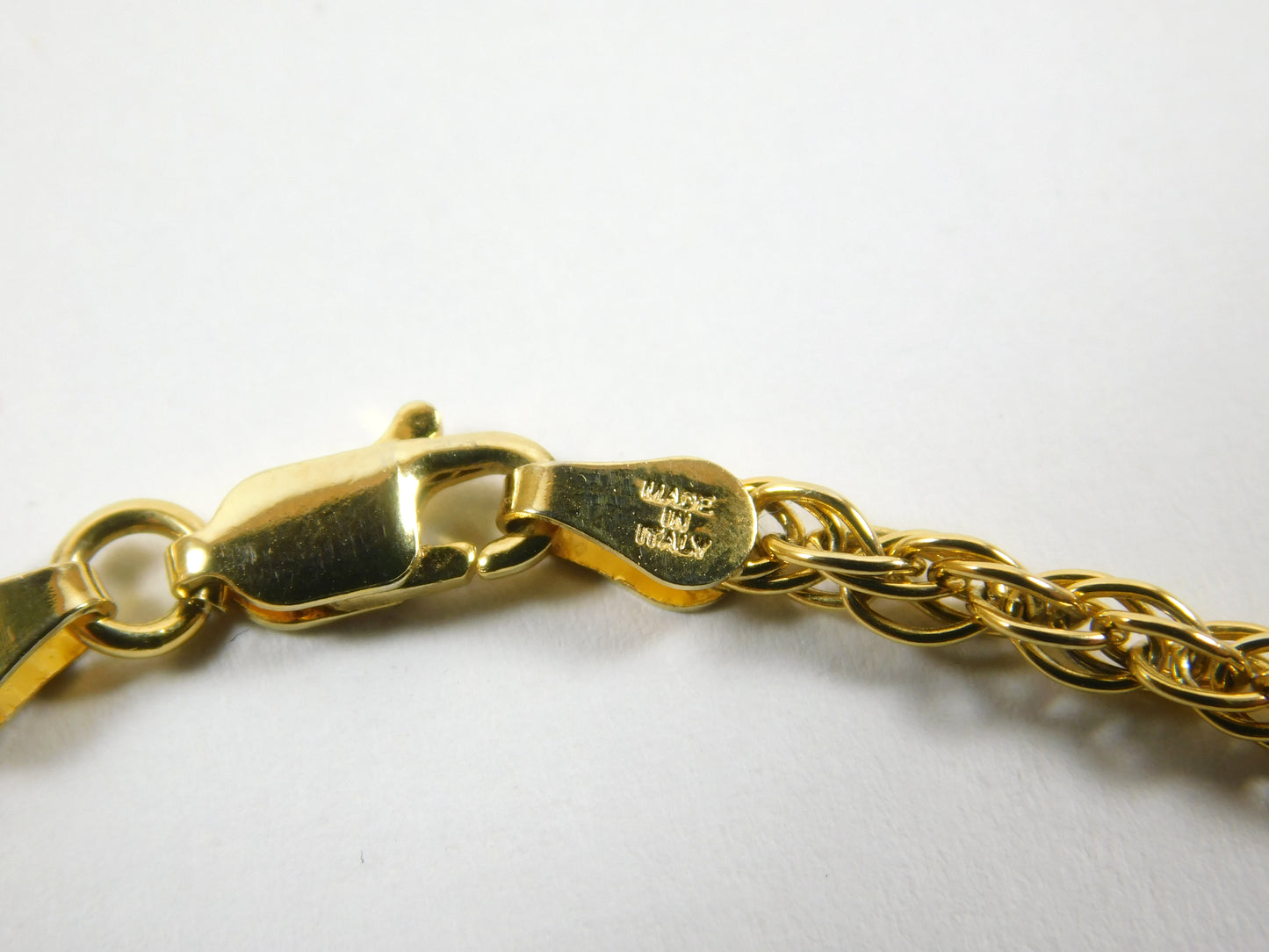 Milor 925 Gold Over Sterling Necklace Chain