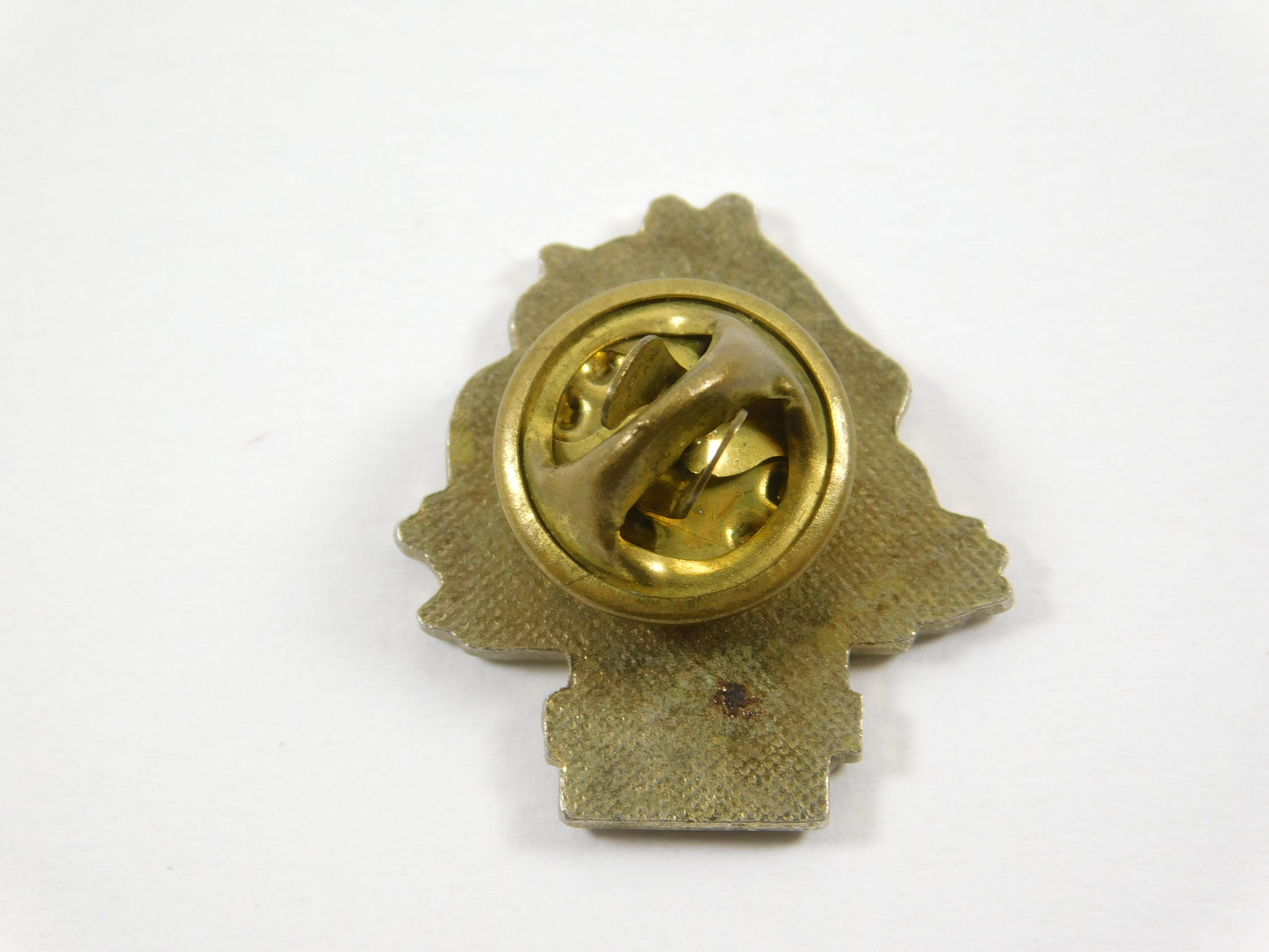 Vintage "Do It In The Dirt!" Red Truck Lapel Pin Button