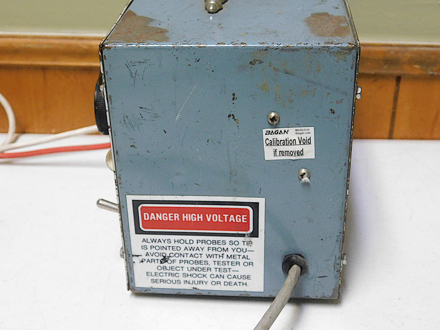 Vintage Slaughter Company Series 106-2.5W Dielectric Breakdown Tester Untested