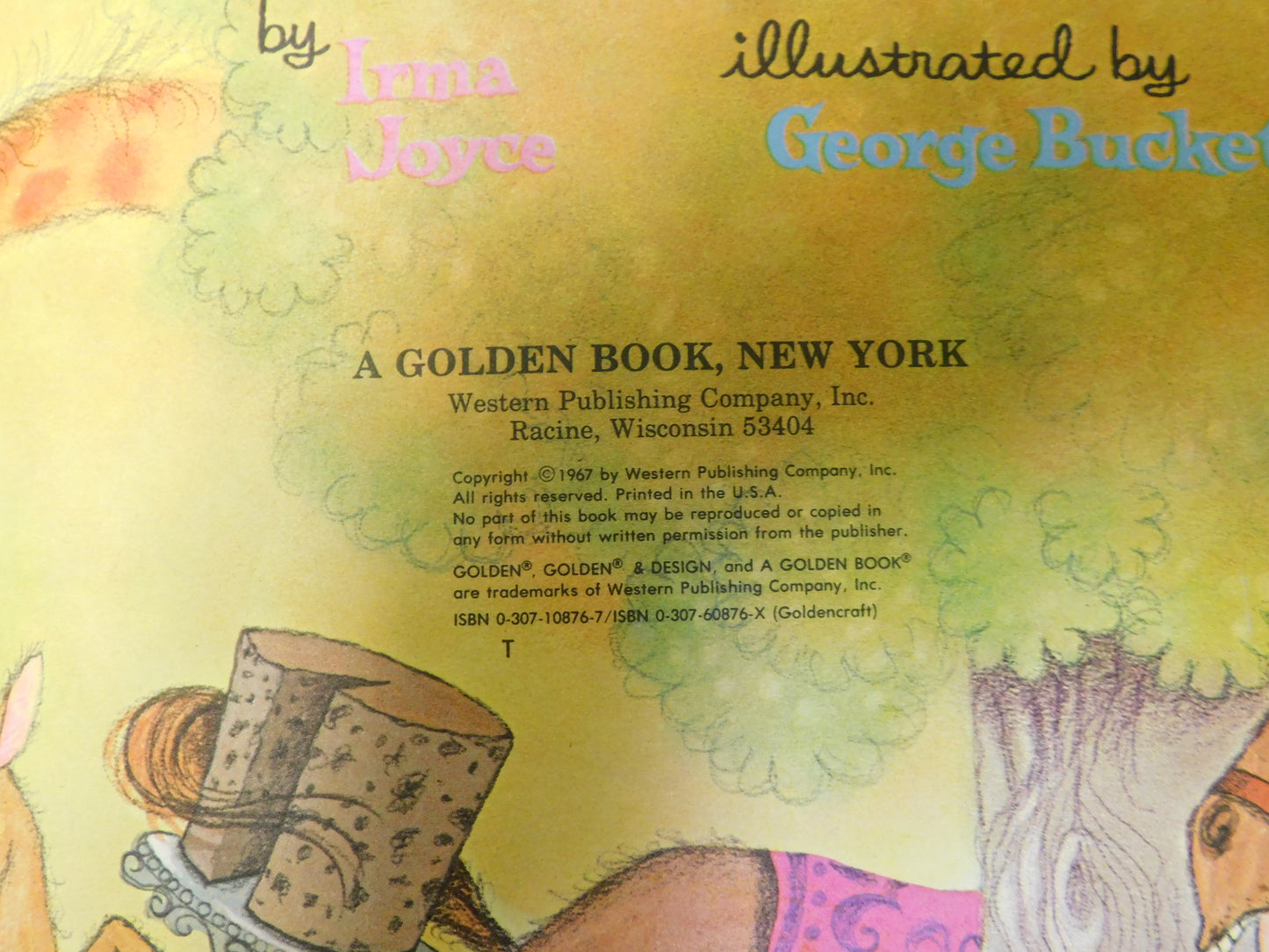 Vintage Never Talk To Strangers Golden Book by Irma Joyce