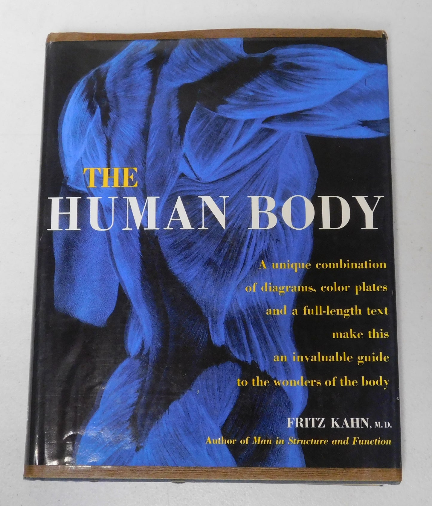 Vintage 1965 The Human Body Book by Fritz Kahn, M.D.