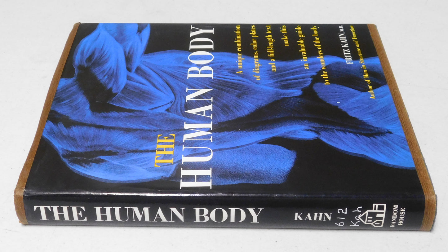 Vintage 1965 The Human Body Book by Fritz Kahn, M.D.