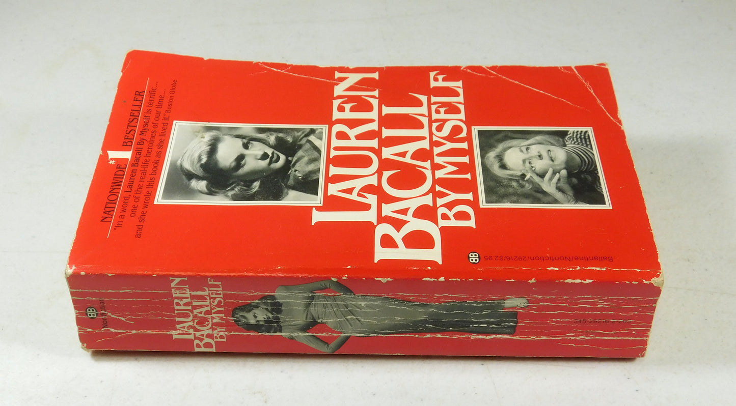 Lauren Bacall by Myself by Lauren Bacall (1978, Mass Market)