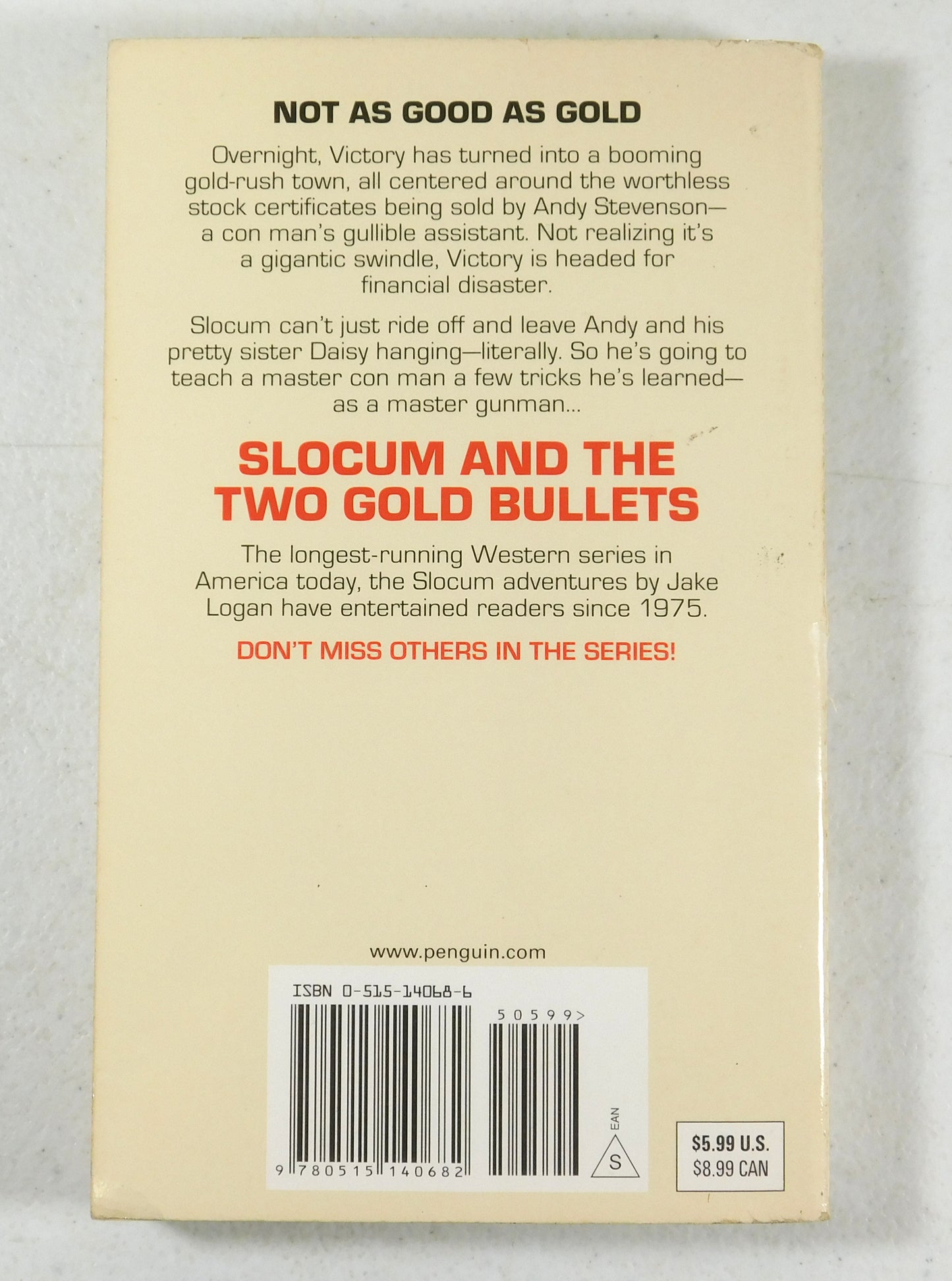 Two Jake Logan Books: Slocum and the Sierra Madras Gold, Two Gold Bullets