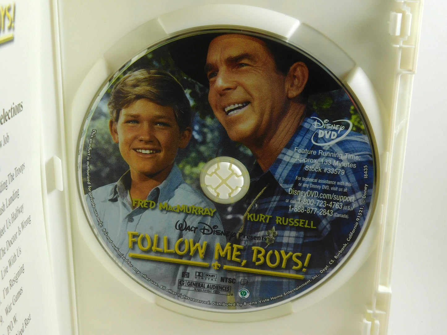 Follow Me, Boys! (DVD, 1966)