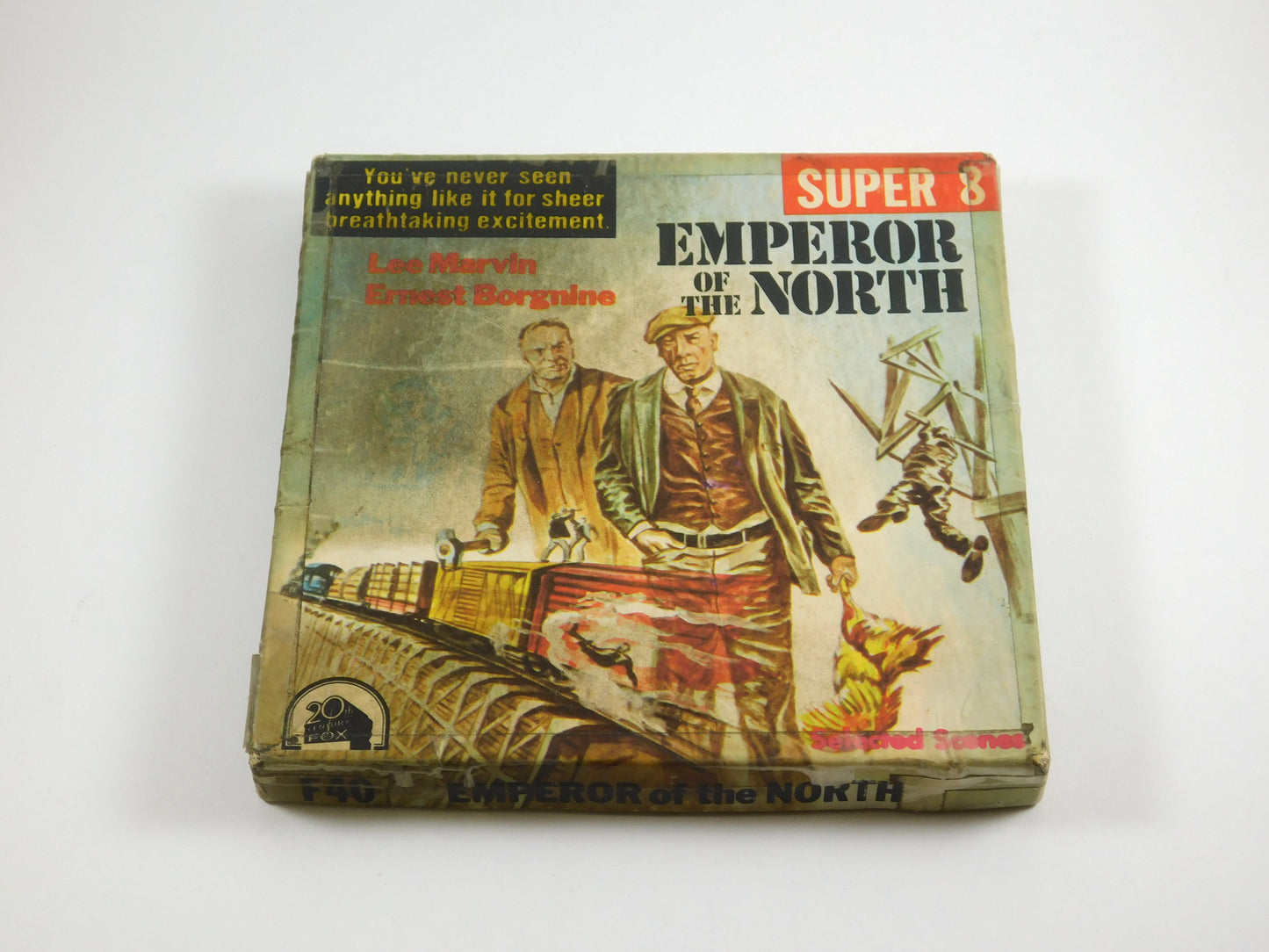 Vintage Emperor of the North Super 8 Film Reel Movie